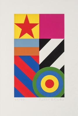 Lot 237 - Peter Blake (British 1932-), 'Dazzle', 2016