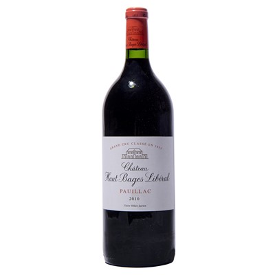 Lot 70 - 6 magnums 2010 Ch Haut-Bages-Liberal