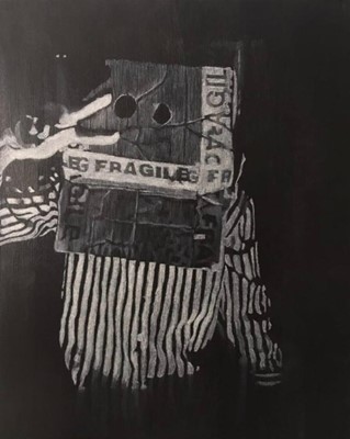 Lot 266 - Gonefellow (British), 'Boxhead (Triptych)', 2019