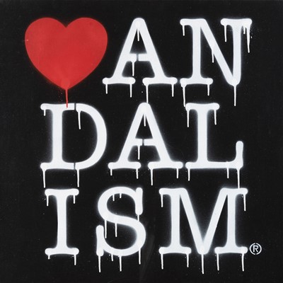 Lot 145 - Nick Walker (British 1969-), 'Vandalism (Black)', 2008