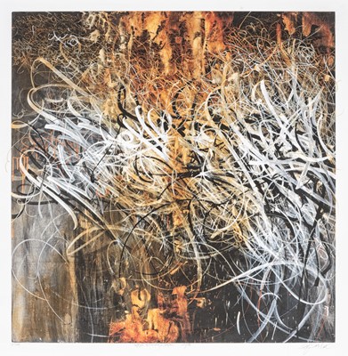Lot 132 - José Parlá (American 1973-), 'The World Touring Letter', 2009