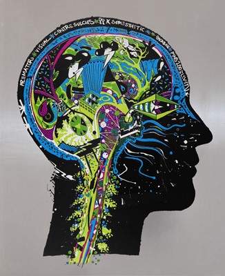 Lot 286 - Paul Insect & Sickboy (Collaboration), 'Somesthetic (Metal)', 2011
