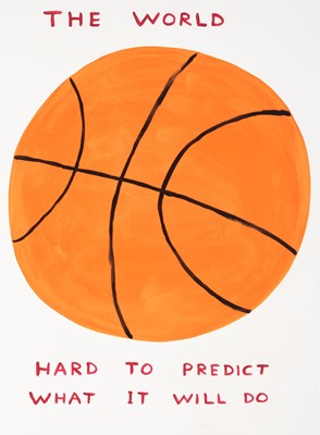 Lot 196 - David Shrigley (British 1968-), 'The World', 2020
