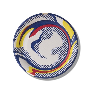 Lot 81 - Roy Lichtenstein (American 1923-1997), 'Paper Plate', 1969