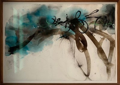 Lot 274 - José Parlá (American 1973-), 'EASX', 2005