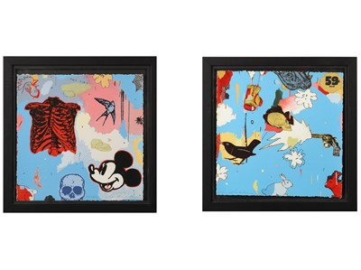 Lot 192 - Dan Baldwin (British 1972-), 'Politics - Diptych', 2007