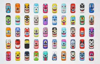 Lot 73 - Greg Mike (American 1982-), 'Mad Cans', 2021