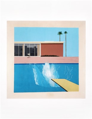 Lot 39 - David Hockney (British b.1937), 'A Bigger Splash 1967, Red Pots In The Garden 2000 & Gardens 2015'