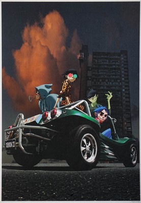Lot 81 - Jamie Hewlett (British 1968-), 'Gorillaz Song 3', 2020