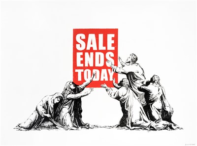 Lot 311 - Banksy (British b.1974), 'Sale Ends', 2017