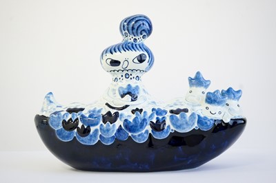 Lot 115 - Ayako Rokkaku (Japanese 1982-), 'Untitled (Ceramic)', 2022