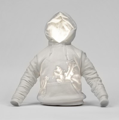 Lot 45 - Daniel Arsham (American 1980-), 'Eroded Sweatshirt', 2019