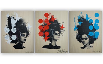 Lot 101 - Lucas Price (British 1980-), 'La Petite Mort du Cyclops #1,2&3', 2015 (Triptych)