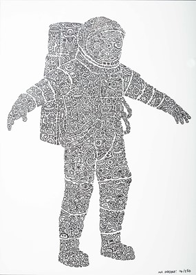 Lot 314 - Mr Doodle (British 1994-), 'Astrodoodle', 2017