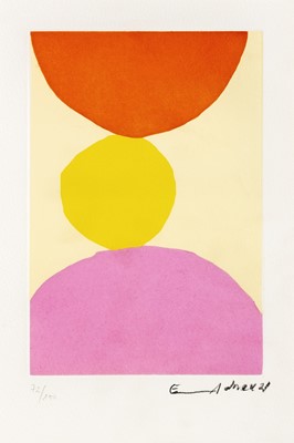Lot 271 - Etel Adnan (Lebanese 1925-2021), 'L'Express Beyrouth-Enfer (Beirut-Hell Express)', 2021