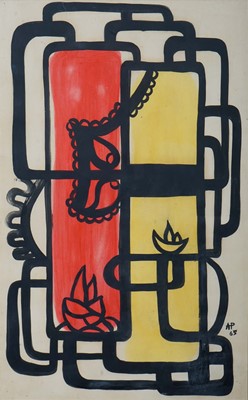 Lot 106 - Amelia Pelaez (Cuban 1896-1968), 'Untitled', 1965
