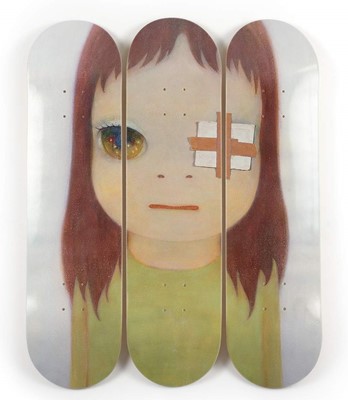 Lot 172 - Yoshitomo Nara (Japanese 1959-), 'Untitled Triptych', 2020