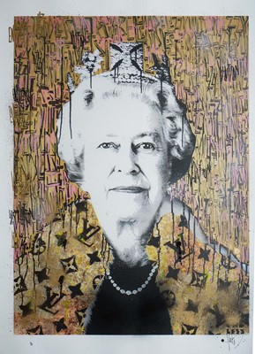 Lot 187 - Endless (British), 'Lizzy Vuitton Gold', 2017
