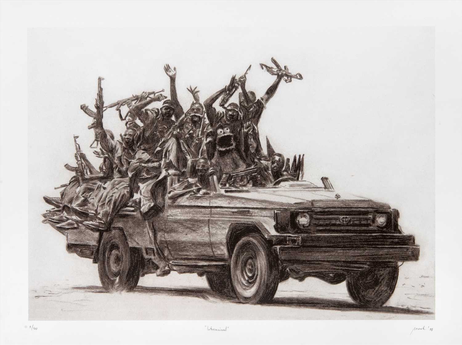 Lot 119 - Paco Pomet (Spanish 1970), 'Internacional (10th Anniversary Black & White Edition)', 2018