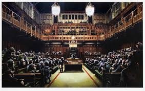 Lot 103 - Banksy (British b.1974), ‘Monkey Parliament’, 2009