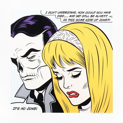 Lot 181 - D*Face (British 1978-), 'No Joke', 2013