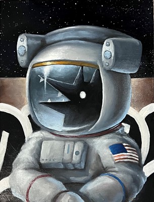 Lot 70 - Giorgiko (Collaboration), 'Astro Dog', 2019