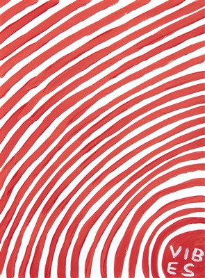 Lot 316 - David Shrigley (British b.1968), 'Vibes', 2018
