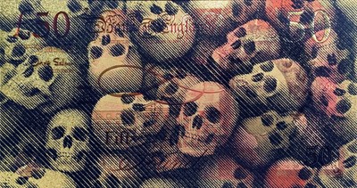 Lot 123 - Penny (British), 'Body Count', 2019