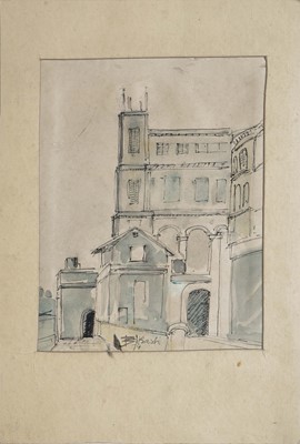 Lot 293 - Bikash Bhattacharjee (Indian 1940-2006), 'Untitled', 1974