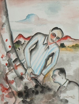 Lot 295 - Bhupen Khakhar (Indian 1934-2003), 'Untitled', 1966