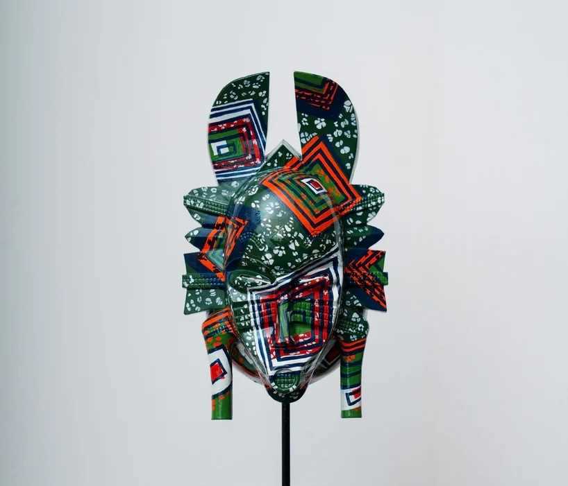 Lot 168 - Yinka Shonibare (British 1962-), 'Hybrid Mask II (K’peliye'e')', 2020-21