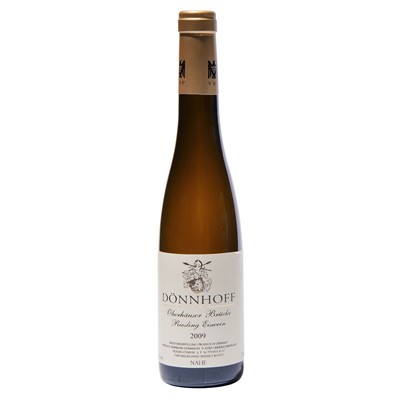 Lot 277 - 2 half-bottles 2009 Oberhauser Brucke Riesling Eiswein Donnhoff