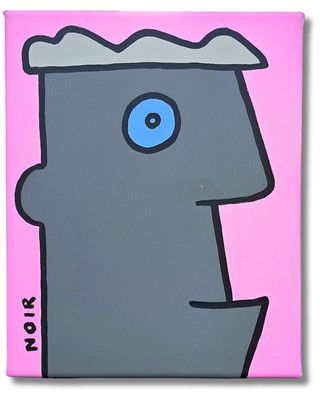 Lot 226 - Thierry Noir (French 1958-), 'My New Job Is So Intense That I Didn't See How The Day Went', 2020
