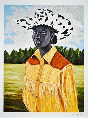 Lot 162 - Otis Kwame Quaicoe (Ghanaian 1988-), 'Rancher', 2021