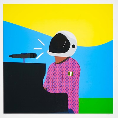 Lot 46 - Dennis Osadebe (Nigerian 1991-), 'Isn't She Lovely' 2017