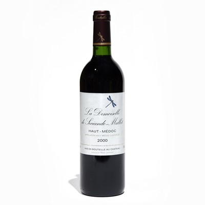 Lot 17 - 6 bottles 2000 La Demoiselle de Sociando-Mallet
