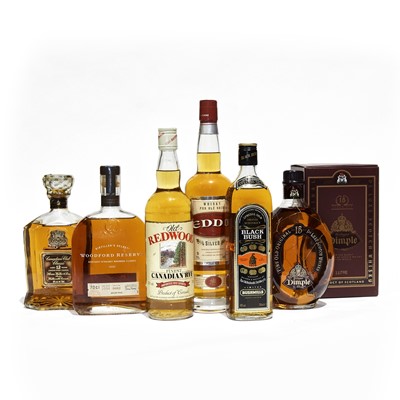 Lot 190 - 6 bottles Mixed Whiskies