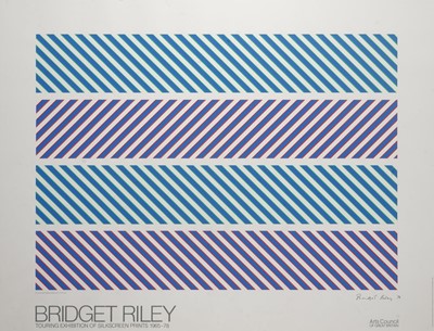 Lot 19 - Bridget Riley (British 1931-), 'Touring Exhibition Of Silkscreen Prints 1965-78', 1980