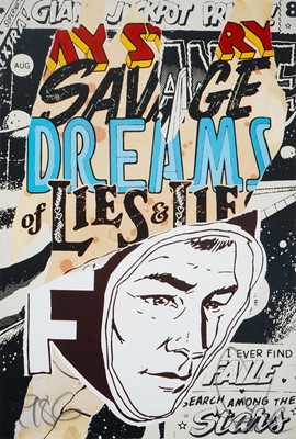 Lot 181 - Faile (Collaboration), 'Savage Dreams (F-Head)', 2007