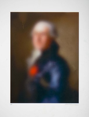 Lot 69 - Miaz Brothers (Italian Duo), 'Gentleman With Red Dot', 2019
