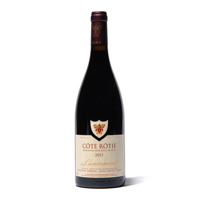 Lot 93 - 12 bottles 2013 Cote-Rotie Lancment Semaska