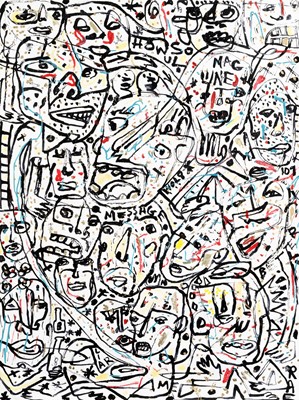Lot 433 - RAE (American), 'It's A Stretch', 2015