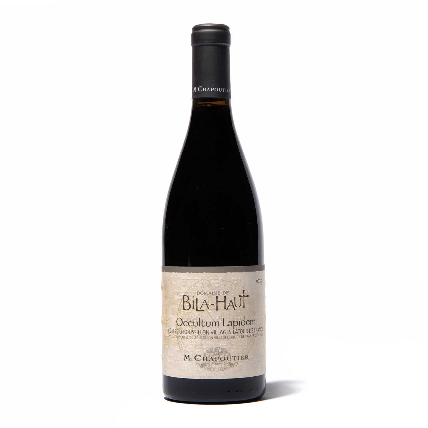 Lot 133 - 22 bottles 2015 Cotes du Roussillon Villages Chapoutier