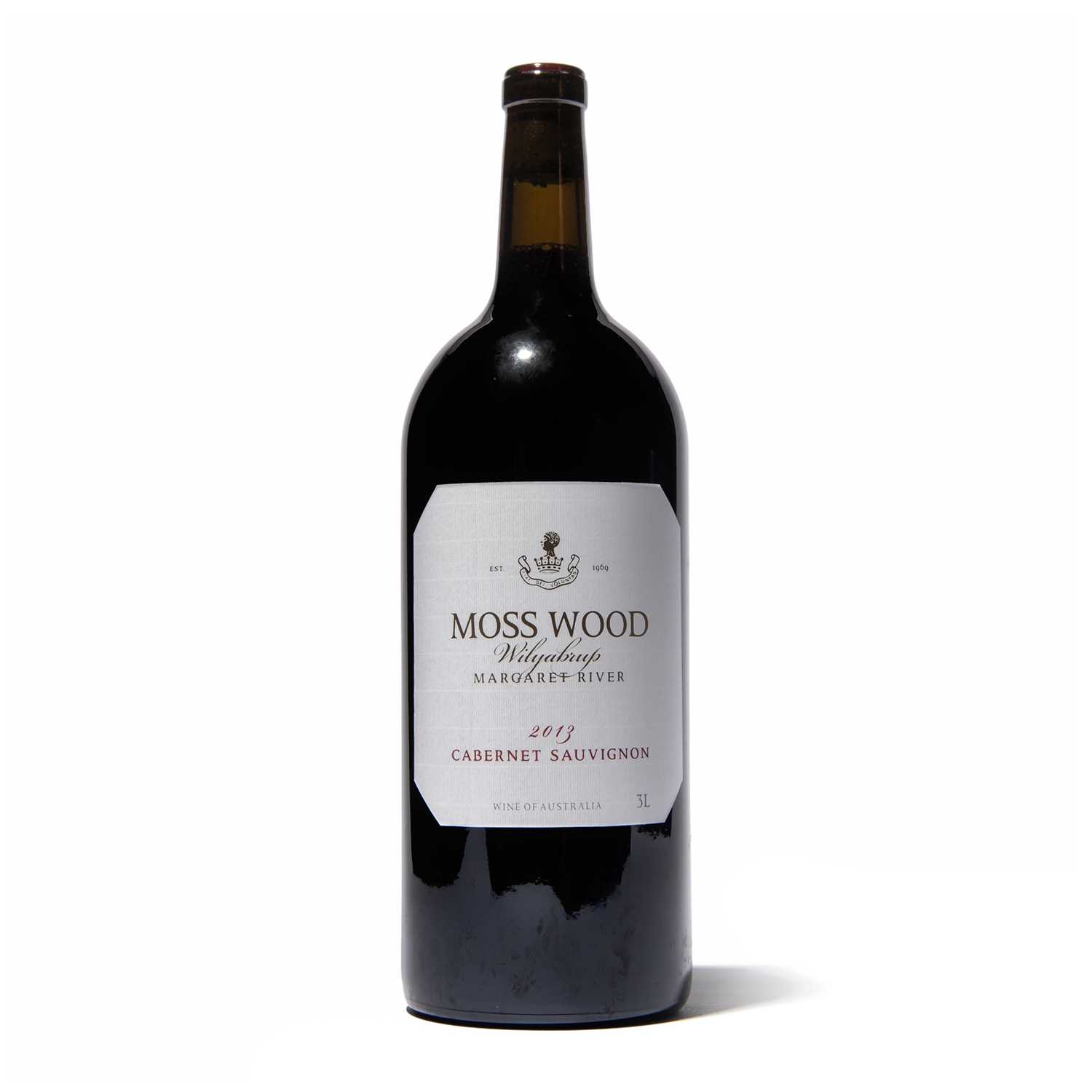 Lot 163 - 2 3 litre bottles 2013 Moss Wood Cabernet Sauvignon