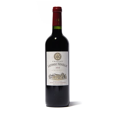 Lot 21 - 12 bottles 2010 Ch Lacombe Noaillac