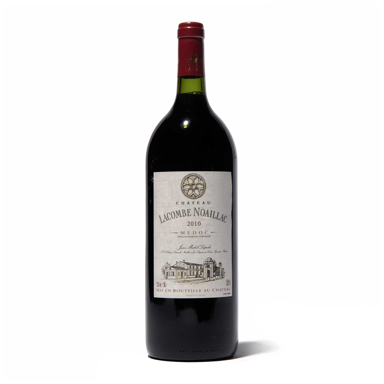 Lot 23 - 6 magnums 2010 Ch Lacombe Noaillac