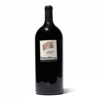 Lot 37 - 3 6 litre bottles 2015 Ch Franc Mayne