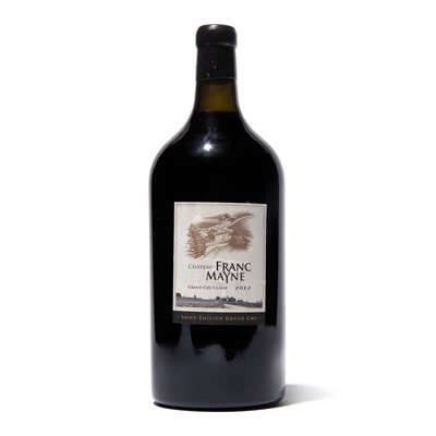 Lot 39 - 3 3 litre bottles 2015 Ch Franc Mayne