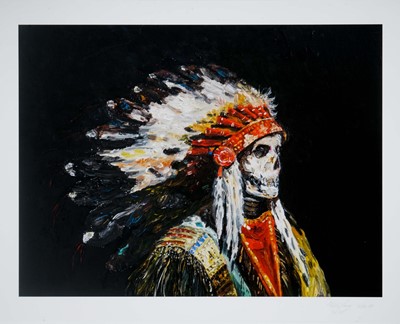 Lot 100 - Wes Lang (American 1972-), 'To Tell The Truth', 2020