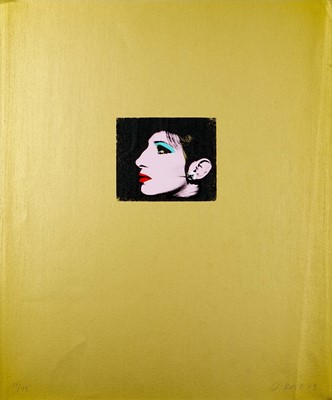 Lot 44 - Deborah Kass (American 1952-), 'Gold Barbara', 2013